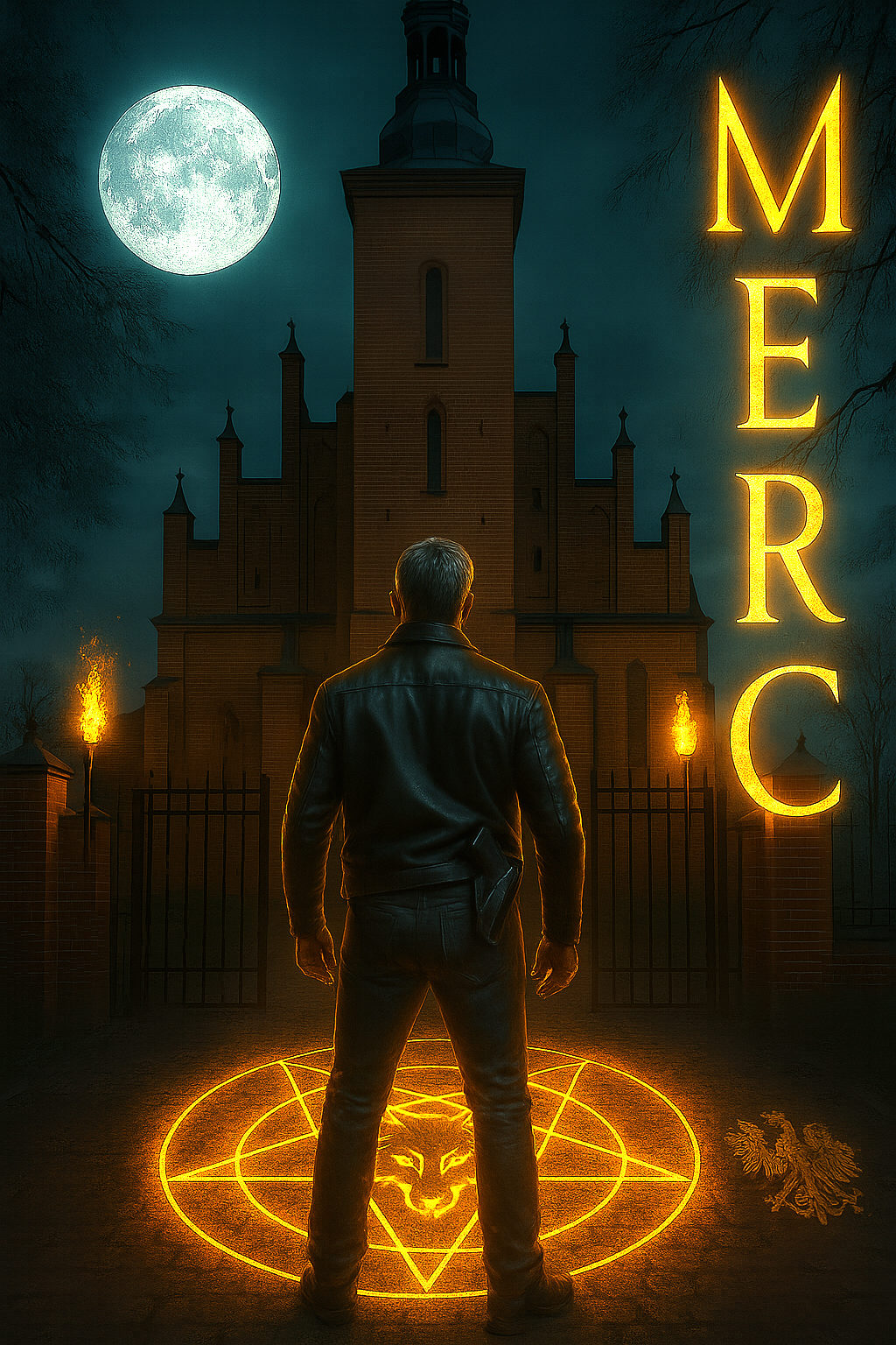 Książka ,,MERC '' TOM 1 PIERWSZY SZEPT CIEMNOŚCI