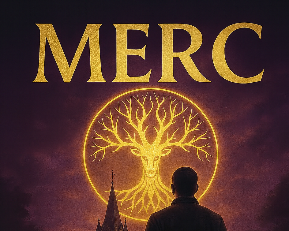 Książka ,,MERC '' TOM 1 PIERWSZY SZEPT CIEMNOŚCI