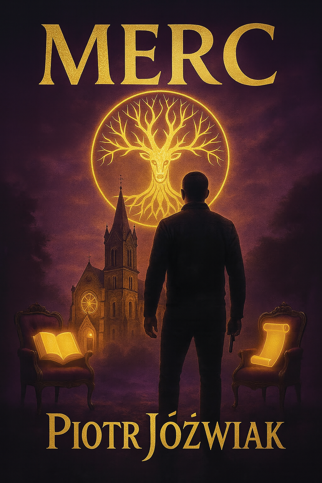 Książka ,,MERC '' TOM 1 PIERWSZY SZEPT CIEMNOŚCI